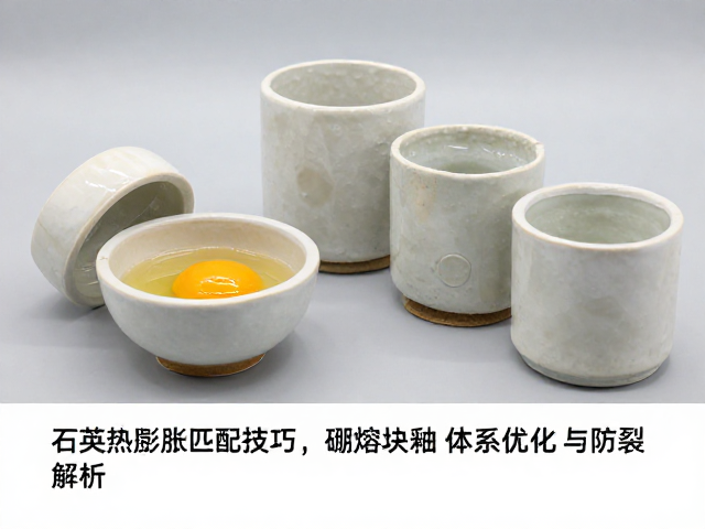 石英热膨胀匹配技巧，硼熔块釉体系优化与防裂解析