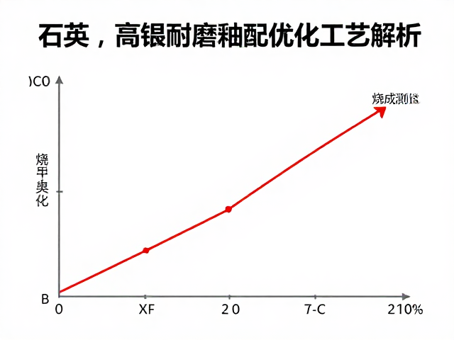 石英，高铝耐磨釉配方优化，烧成曲线测试与工艺解析