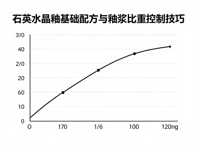 石英结晶釉基础配方与釉浆比重控制技巧