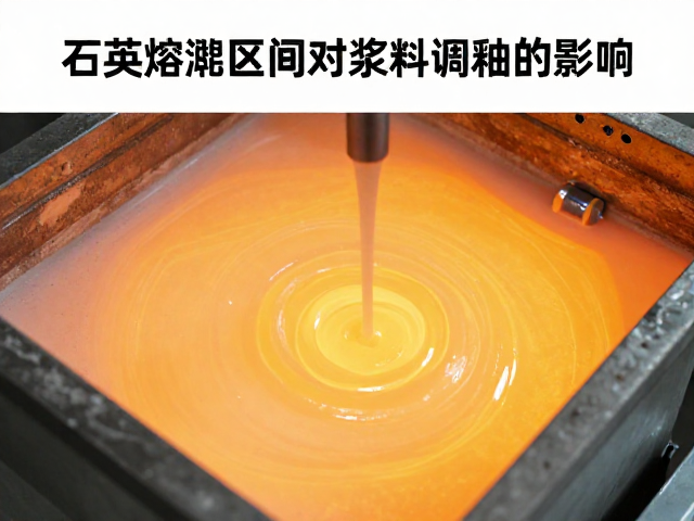 石英熔融区间对浆料调釉的影响,工艺优化与流量热点解析