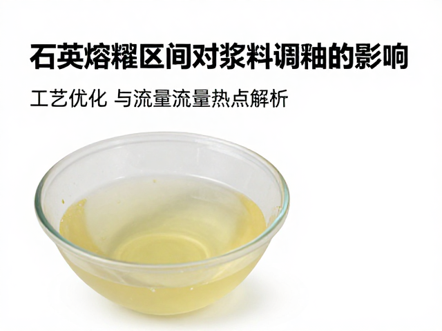 石英熔融区间对浆料调釉的影响,工艺优化与流量热点解析
