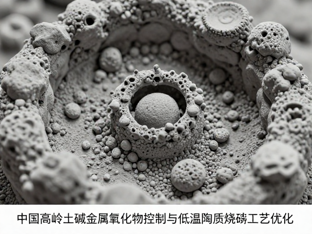 中国高岭土碱金属氧化物控制与低温陶质烧结工艺优化