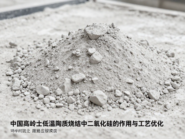 中国高岭土低温陶质烧结中二氧化硅的作用与工艺优化