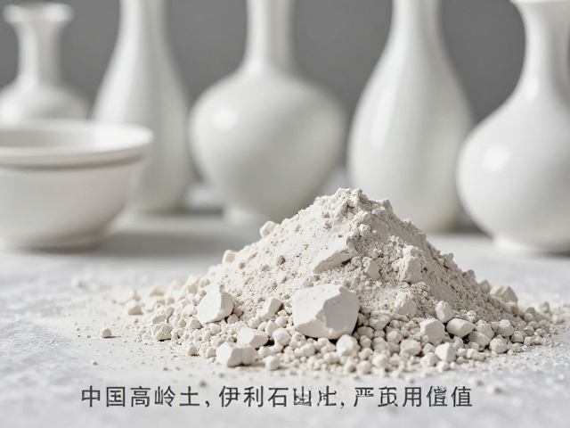 中国高岭土与伊利石粘土在日用瓷生产中的应用与价值