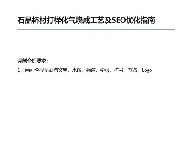 石英样品打样氧化气氛烧成工艺及SEO优化指南