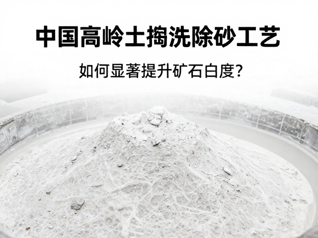 中国高岭土淘洗除砂工艺,如何显著提升矿石白度?