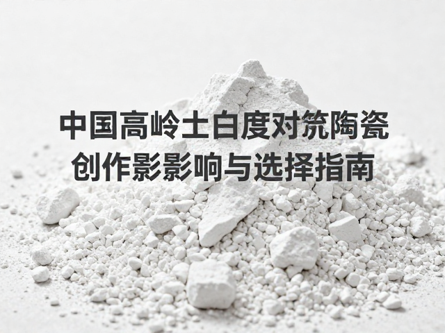 中国高岭土白度对艺术陶瓷创作的影响与选择指南