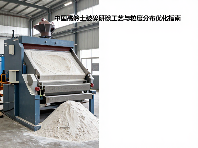 中国高岭土破碎研磨工艺与粒度分布优化指南