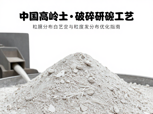 中国高岭土破碎研磨工艺与粒度分布优化指南