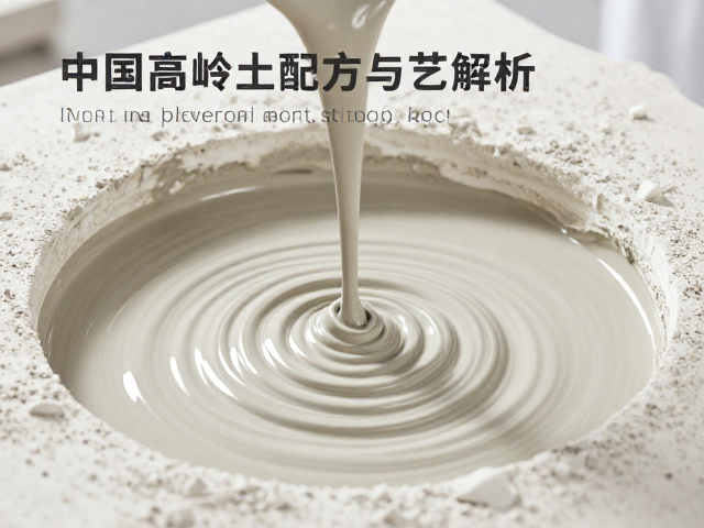 中国高岭土在模具注浆中的应用，注浆泥浆配方与工艺解析
