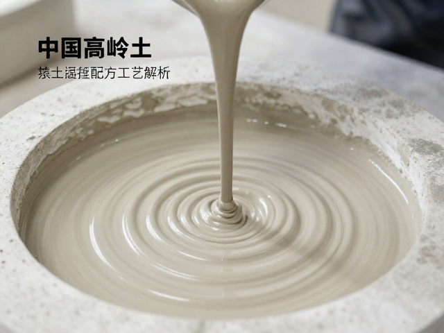 中国高岭土在模具注浆中的应用,注浆泥浆配方与工艺解析