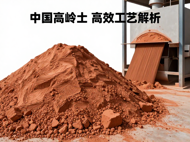中国高岭土与膨润土破碎研磨技术，高效工艺解析