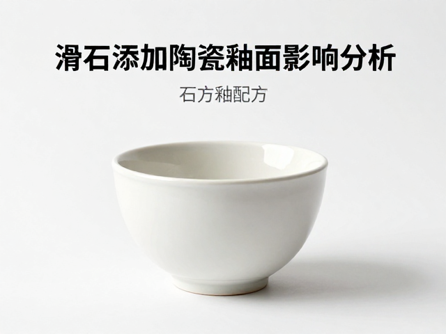 石英釉配方设计技巧，滑石添加对陶瓷釉面性能的影响分析