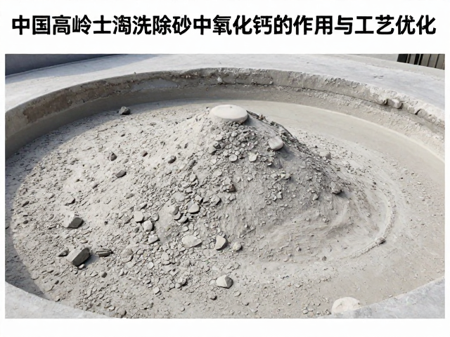 中国高岭土淘洗除砂中氧化钙的作用与工艺优化