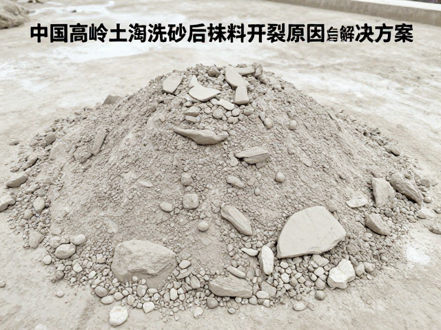 中国高岭土淘洗除砂后泥料开裂原因与解决方案