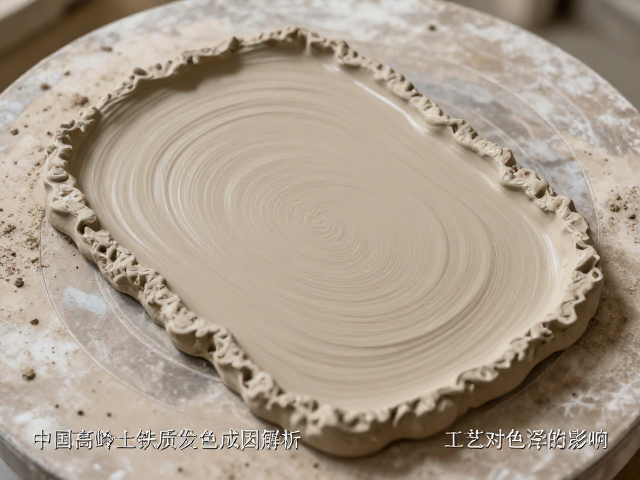 中国高岭土铁质发色成因解析，泥板成型工艺对色泽的影响