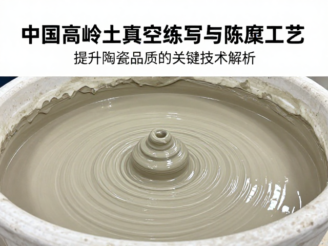 中国高岭土真空练泥与陈腐工艺，提升陶瓷品质的关键技术解析