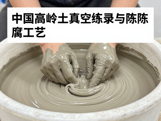 中国高岭土真空练泥与陈腐工艺，提升陶瓷品质的关键技术解析
