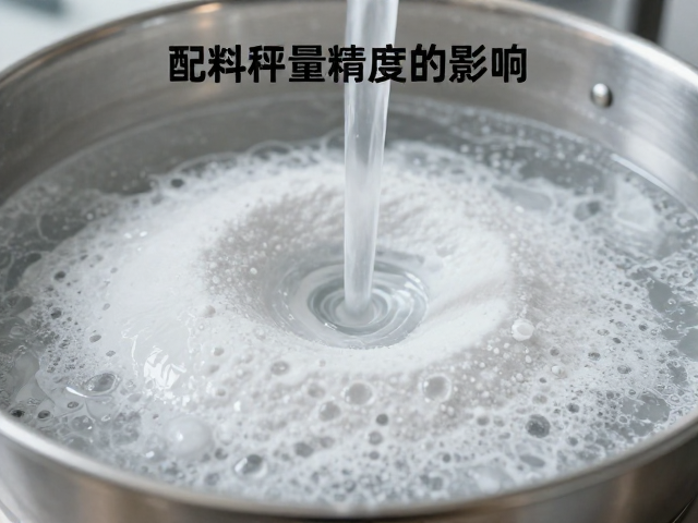 石英表面张力对配料称量精度的影响，工艺优化指南