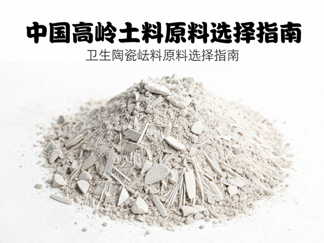 中国高岭土原矿供应解析,卫生陶瓷坯料原料选择指南