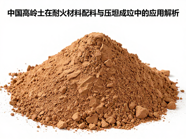 中国高岭土在耐火材料配料与压坯成型中的应用解析