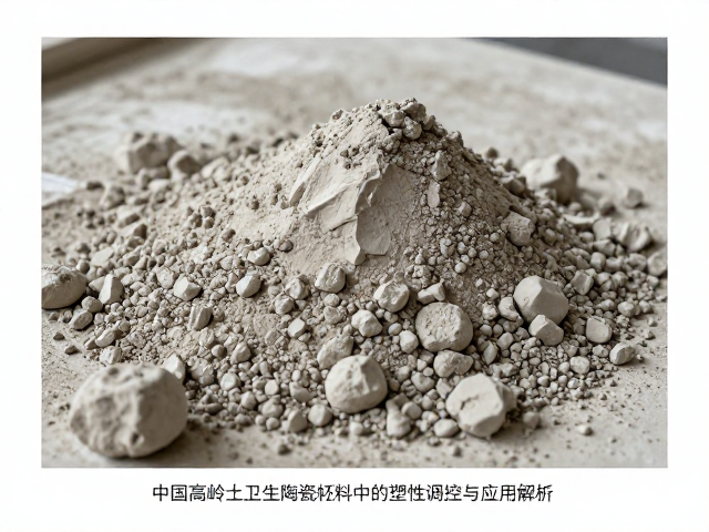 中国高岭土在卫生陶瓷坯料中的可塑性调控与应用解析