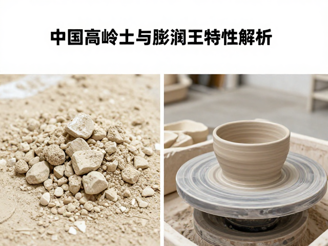 中国高岭土与膨润土特性解析,手工拉坯选材与工艺指南