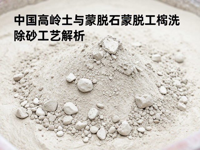 中国高岭土与蒙脱石粘土淘洗除砂工艺解析