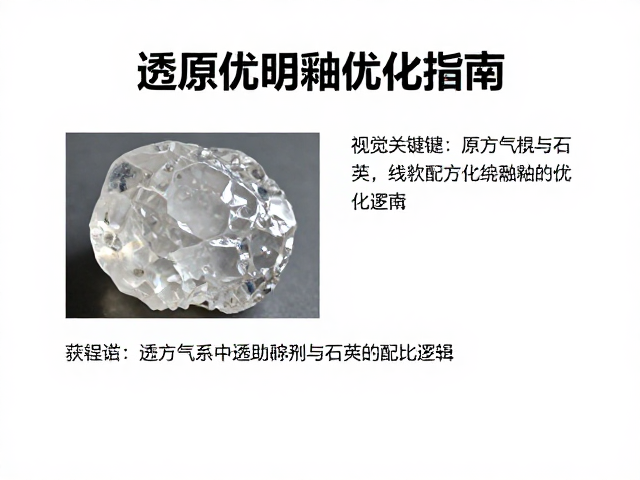 石英在还原气氛烧成透明釉中的作用与配方优化指南