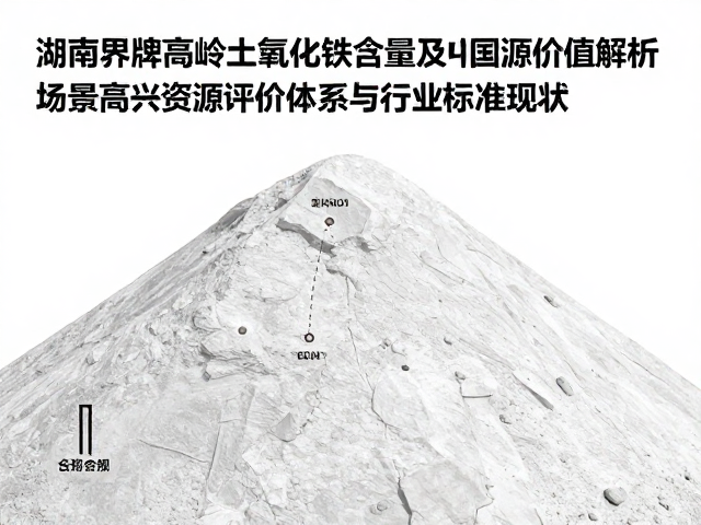 湖南界牌高岭土氧化铁含量及中国高岭土资源价值解析