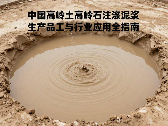 中国高岭土高岭石注浆泥浆,成分解析、生产工艺与行业应用全指南