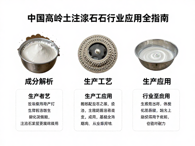 中国高岭土高岭石注浆泥浆,成分解析、生产工艺与行业应用全指南