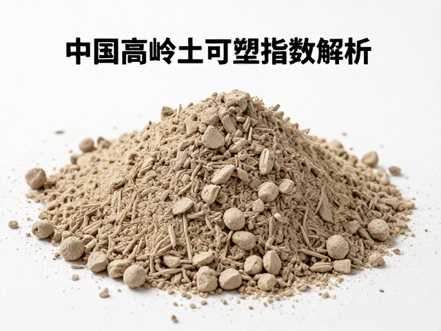 中国高岭土可塑指数解析,烧成后致密坚硬的关键