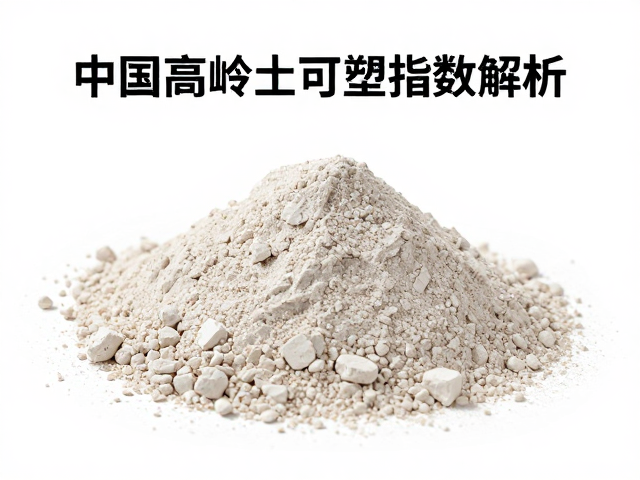 中国高岭土可塑指数解析,烧成后致密坚硬的关键