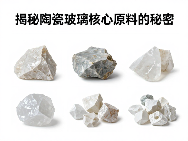 石英、长石、助熔剂作用，揭秘陶瓷玻璃核心原料的秘密