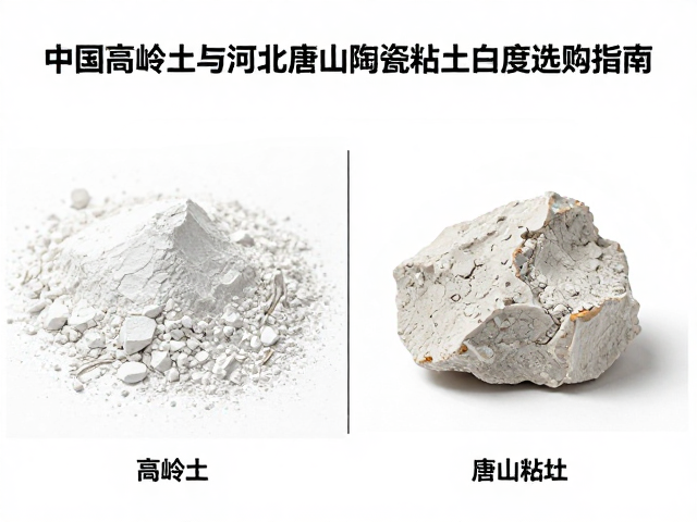 中国高岭土与河北唐山陶瓷粘土白度对比分析及选购指南