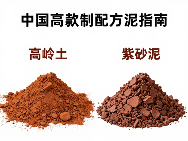 中国高岭土与江苏宜兴紫砂泥批量定制配方泥指南