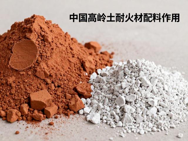 中国高岭土在耐火材料配料中应用，搭配瓷石优化性能