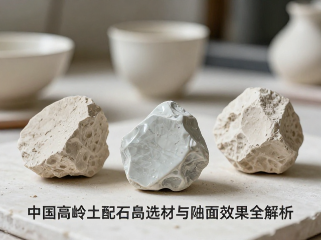 中国高岭土配石英，艺术陶瓷创作选材与釉面效果全解析