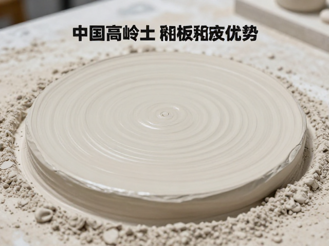 中国高岭土在泥板成型中作为釉料悬浮剂的应用与优势