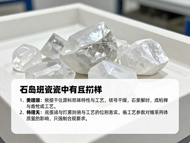 石英在建筑陶瓷中怎么打样?专家解析石英原料特性与工艺
