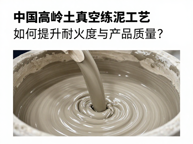中国高岭土真空练泥工艺,如何提升耐火度与产品质量?