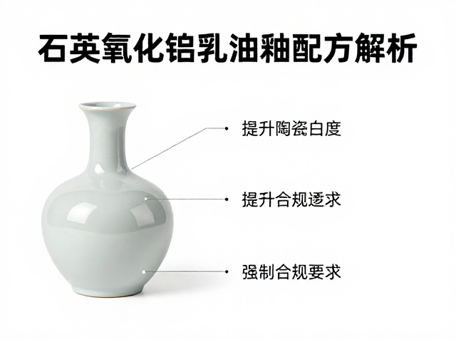 石英氧化铝乳浊釉配方解析，提升陶瓷白度与透光性的SEO指南