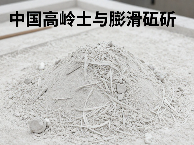 中国高岭土与膨润土，可塑性强的工业原料应用解析