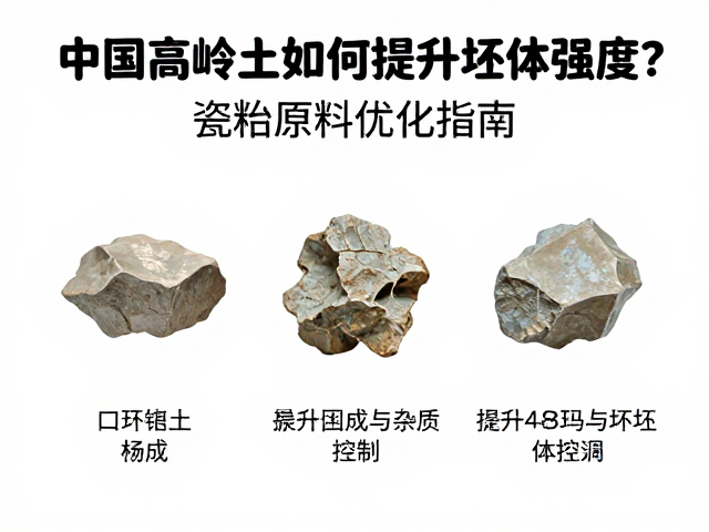 中国高岭土如何提升坯体强度？瓷胎原料优化指南