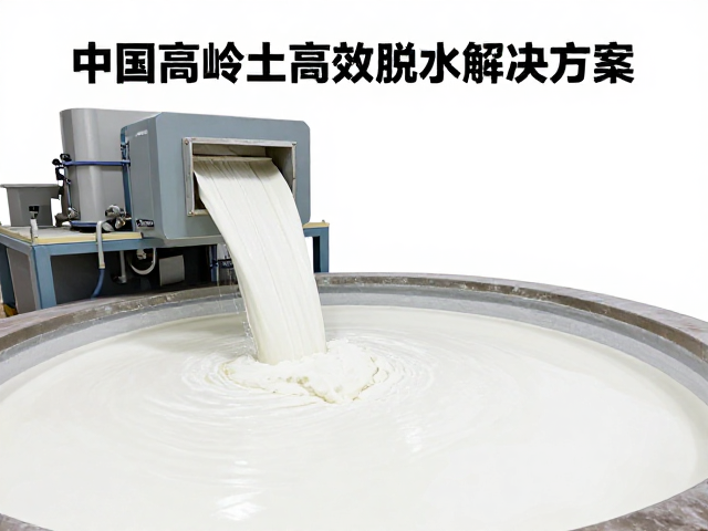 江西景德镇高岭土压滤脱水工艺，中国高岭土高效脱水解决方案