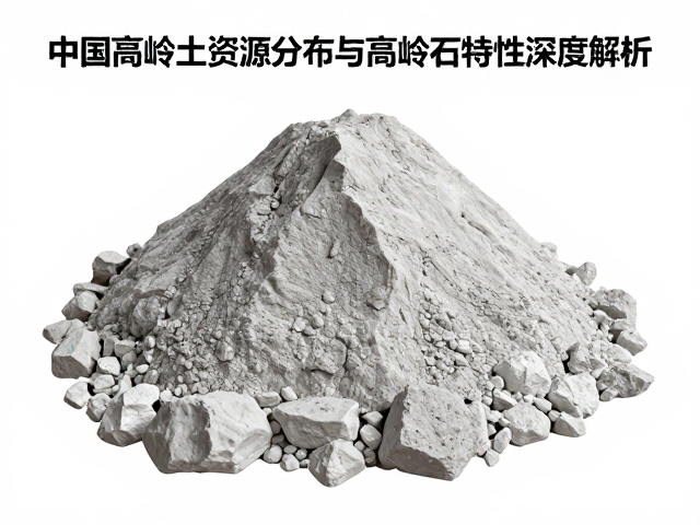 中国高岭土资源分布与高岭石特性深度解析