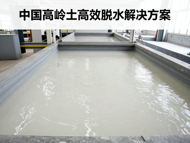 江西景德镇高岭土压滤脱水工艺，中国高岭土高效脱水解决方案