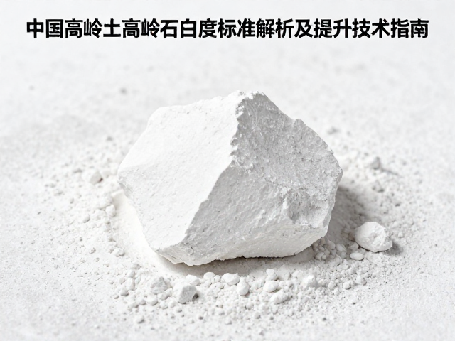 中国高岭土高岭石白度标准解析及提升技术指南