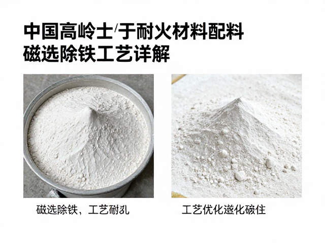 中国高岭土用于耐火材料配料,磁选除铁工艺详解